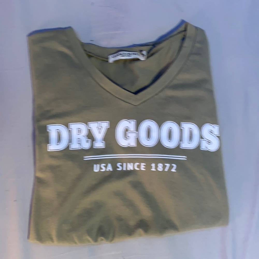 army green dry goods T shirt